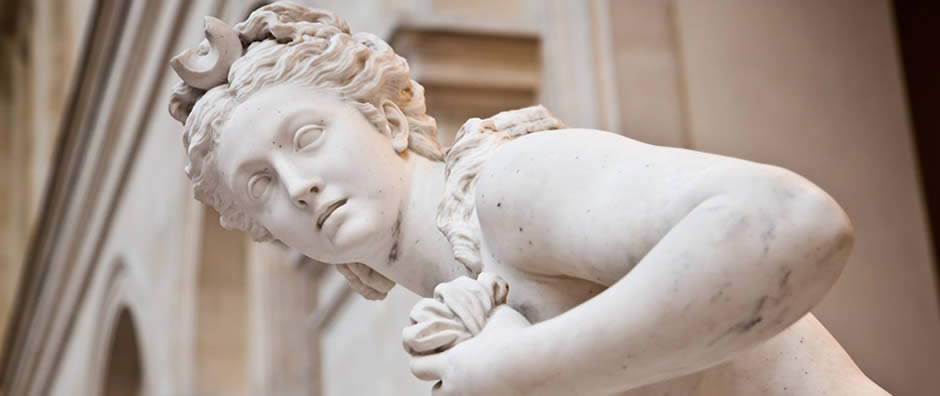 Bildhauerwerk Statue